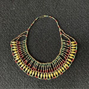 Vintage Egyptian Faience Necklace